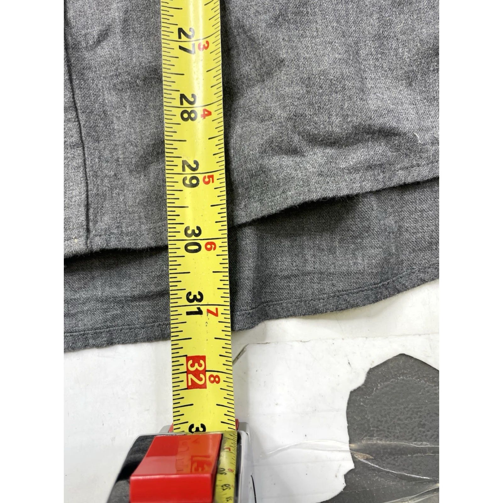 Vintage Teddy Stratford Shirt Mens L Gray Flannel Long Sleeve Button-Up Zip Casual Size US L / EU 52-54 / 3 - 6 Thumbnail