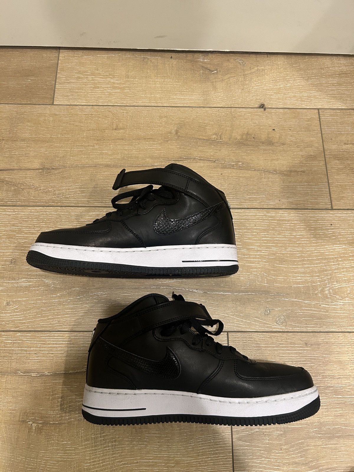 Nike × Stussy Nike Air Force 1 Mid - Stussy Size US 8.5 / EU 41-42 - 4 Thumbnail