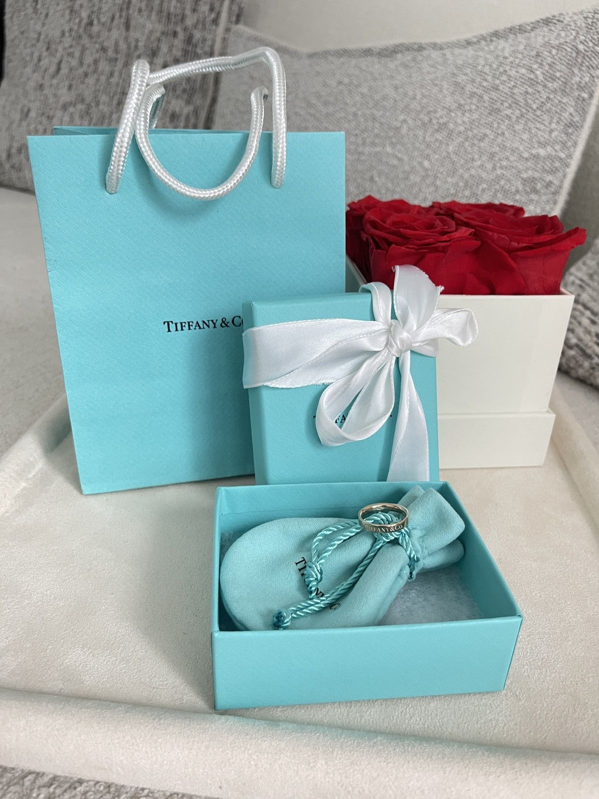 Tiffany & Co. Tiffany & Co. Band Ring in Rose Gold 18K size 4.5 NEW $1400 Size ONE SIZE - 11 Thumbnail