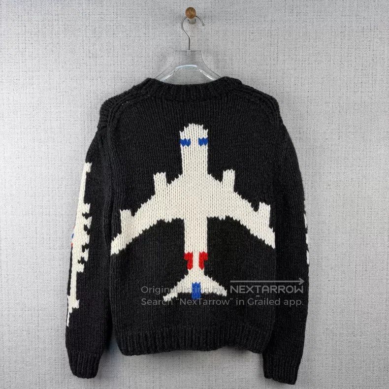 Louis Vuitton Louis Vuitton Airplane intarsia wool crewneck long-sleeve Size US S / EU 44-46 / 1 - 3 Thumbnail
