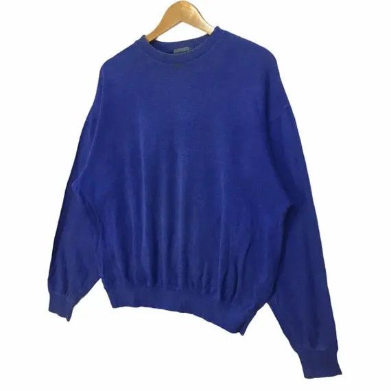 Kenzo Vtg KENZO PARIS HOMME Crewneck Sweatshirt Embroidery Velvet Size L / US 10 / IT 46 - 4 Thumbnail