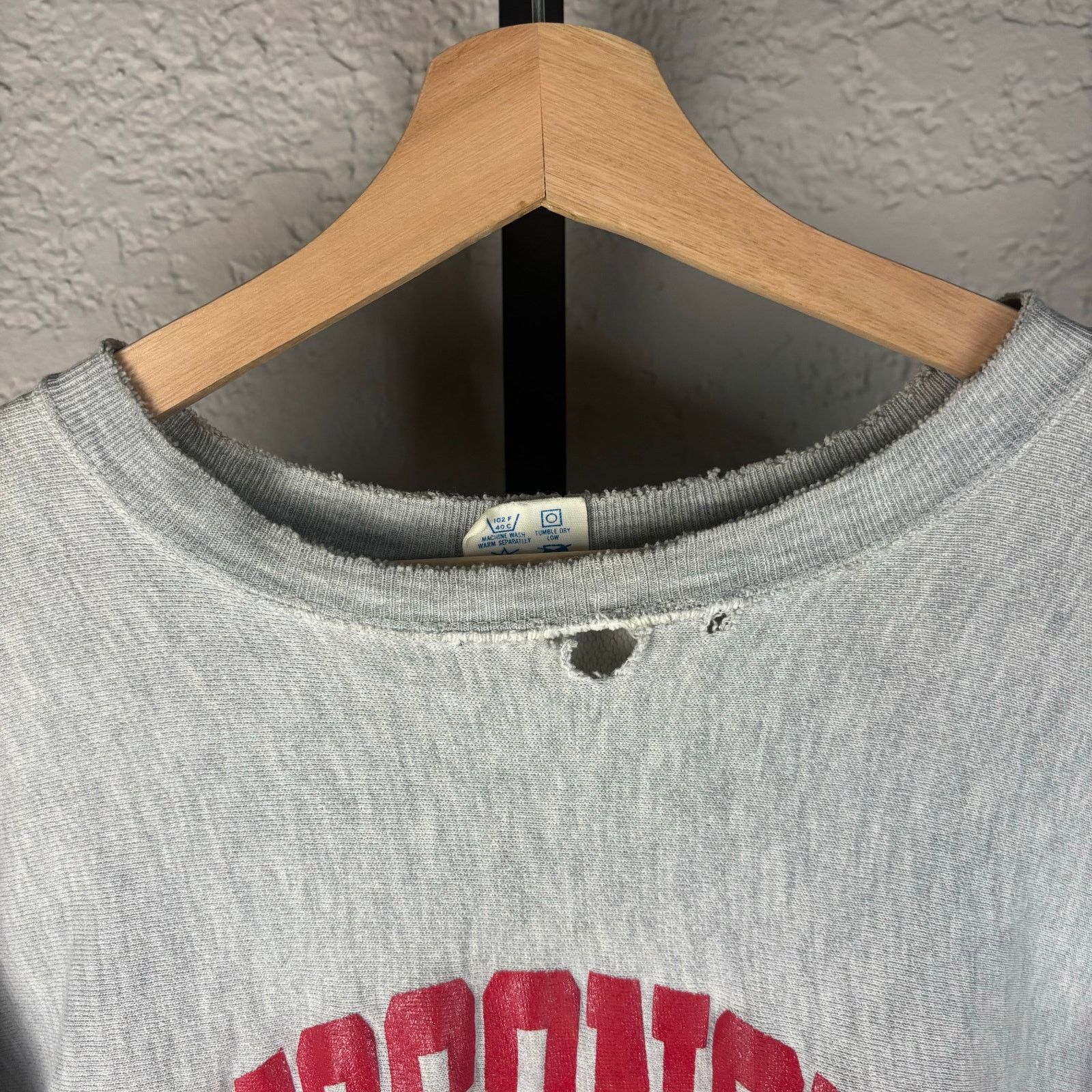 Champion Madison Wisconsin University Champion Reverse Weave 90s XL Size US XL / EU 56 / 4 - 4 Thumbnail