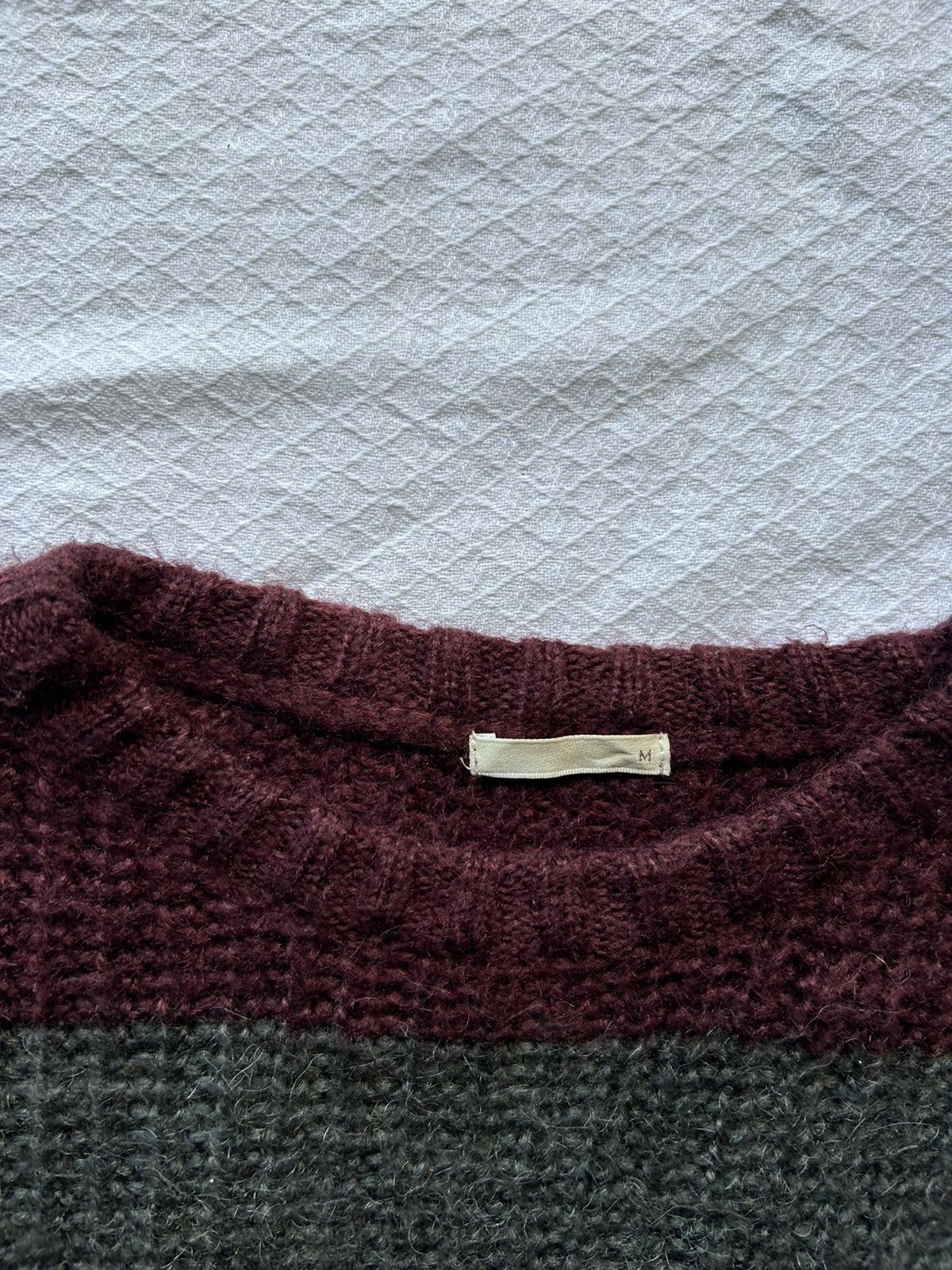 Japanese Brand Japanese Striped Knitted Issey Miyake Long Sleeve Size US L / EU 52-54 / 3 - 5 Thumbnail