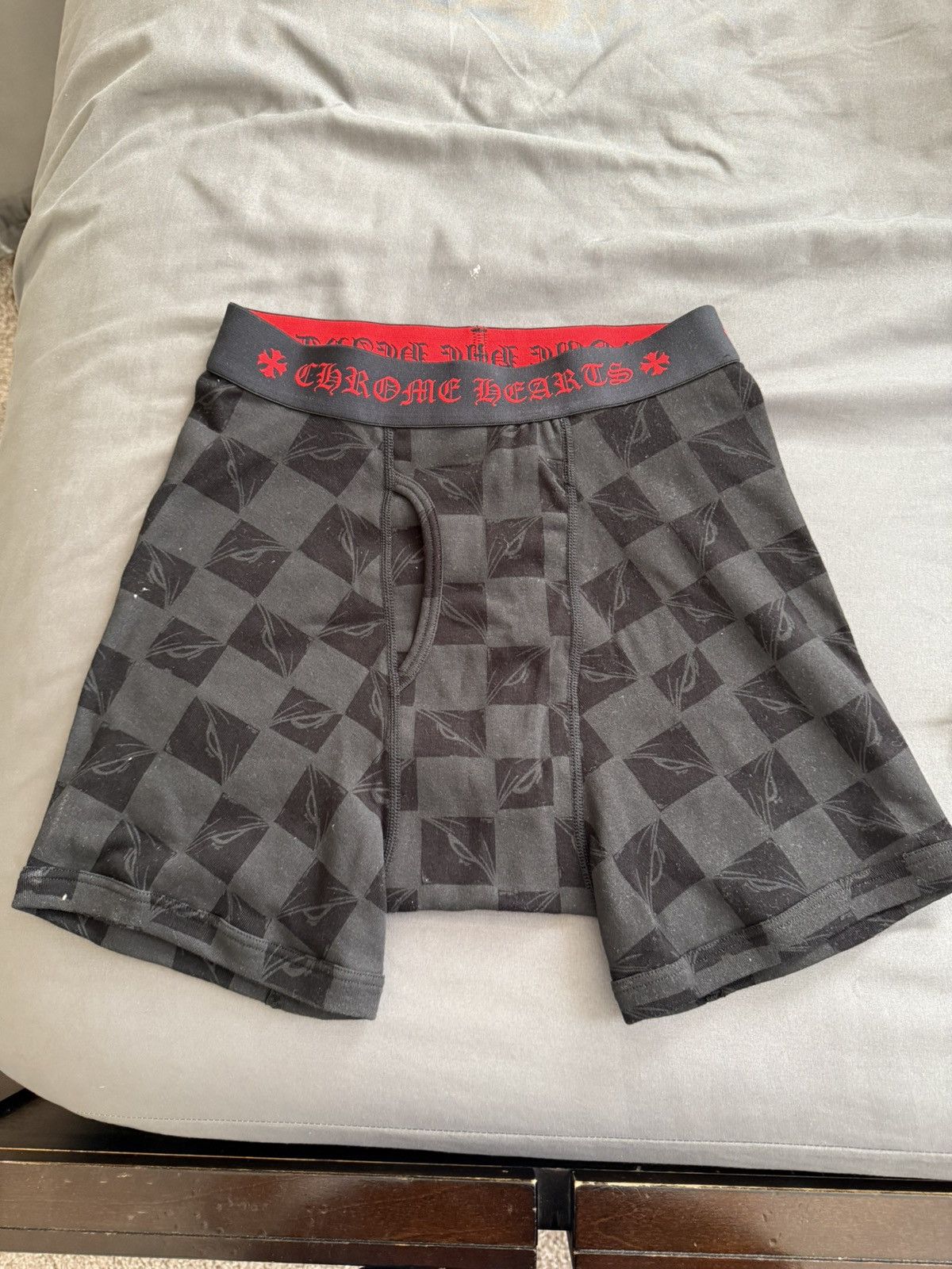 Chrome hearts / matty boy underwear black red small