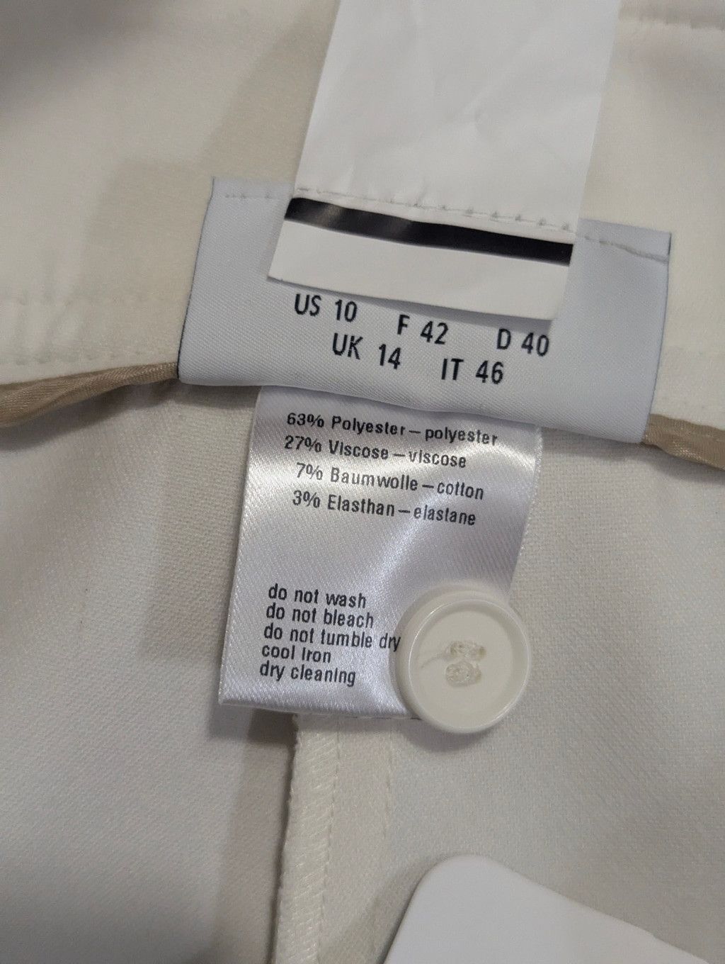 Akris Akris Punto NWT Chieko Cream Kick Flare Crop Trousers Size Size 32" / US 10 / IT 46 - 7 Thumbnail