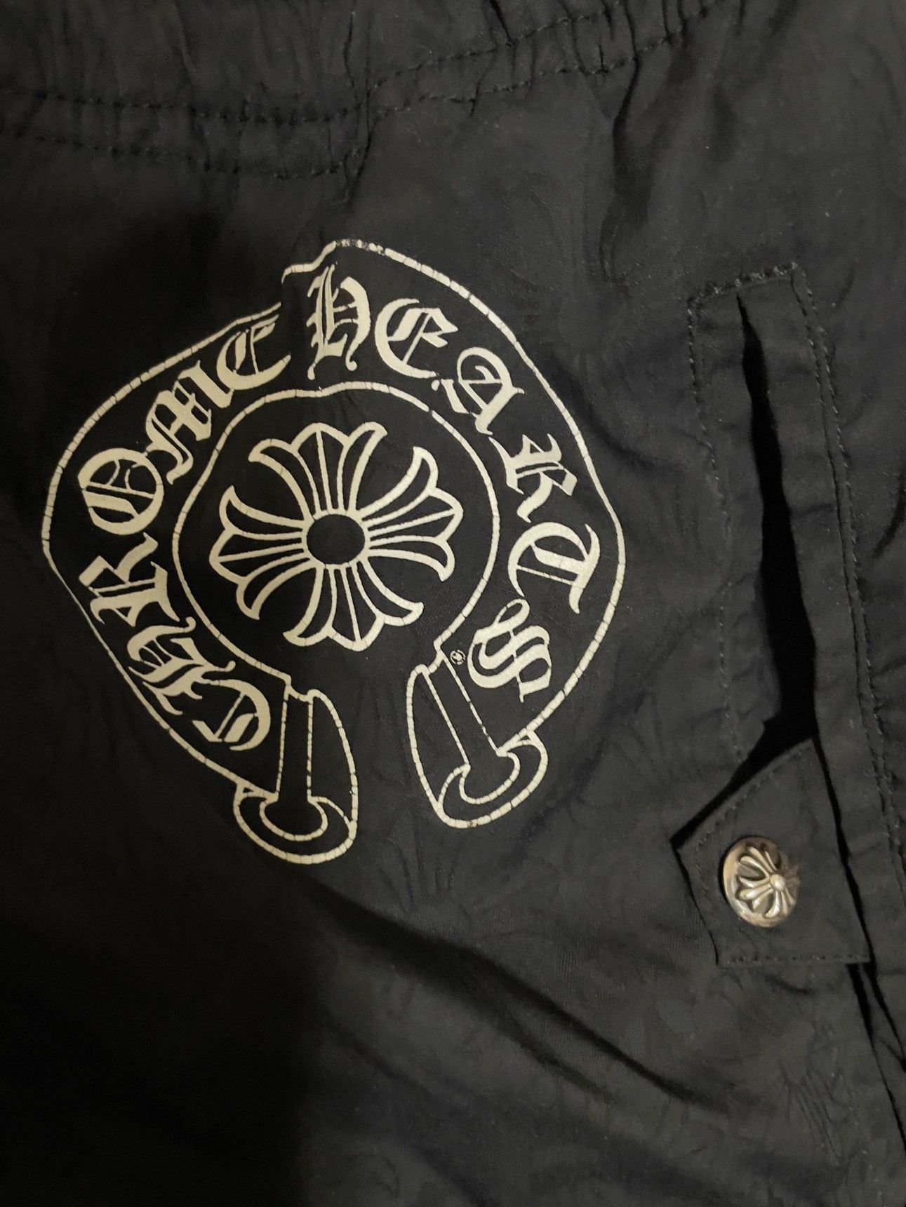 Chrome Hearts Chrome Hearts Trackpants Monogram Tear away Nylon 23 Sz XXL Size US 40 / EU 56 - 11 Thumbnail