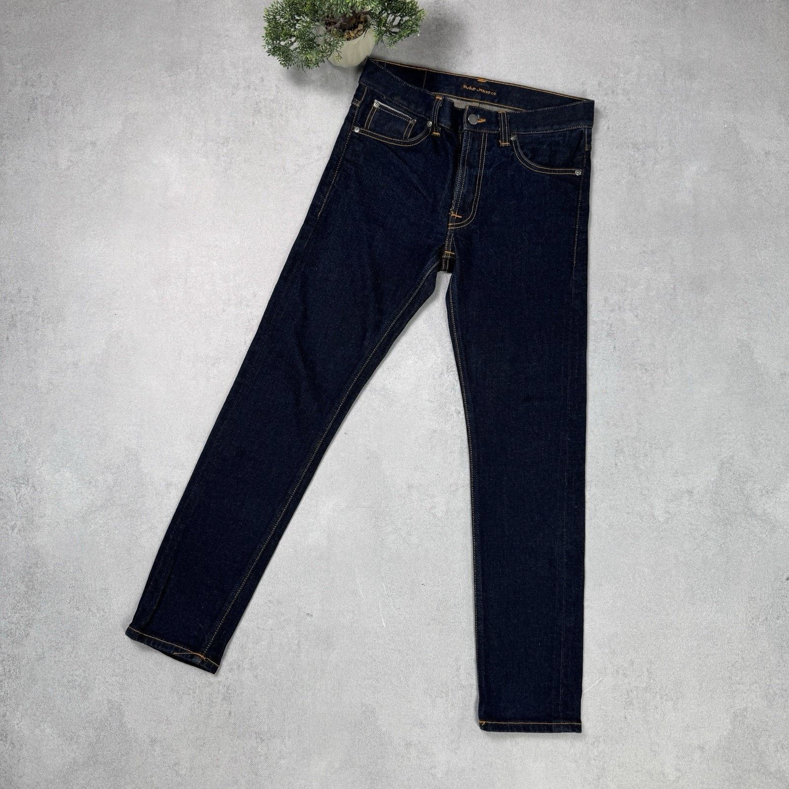 Nudie Jeans NUDIE JEANS Bootcut Barry Dry Old Organic Dark Blue 