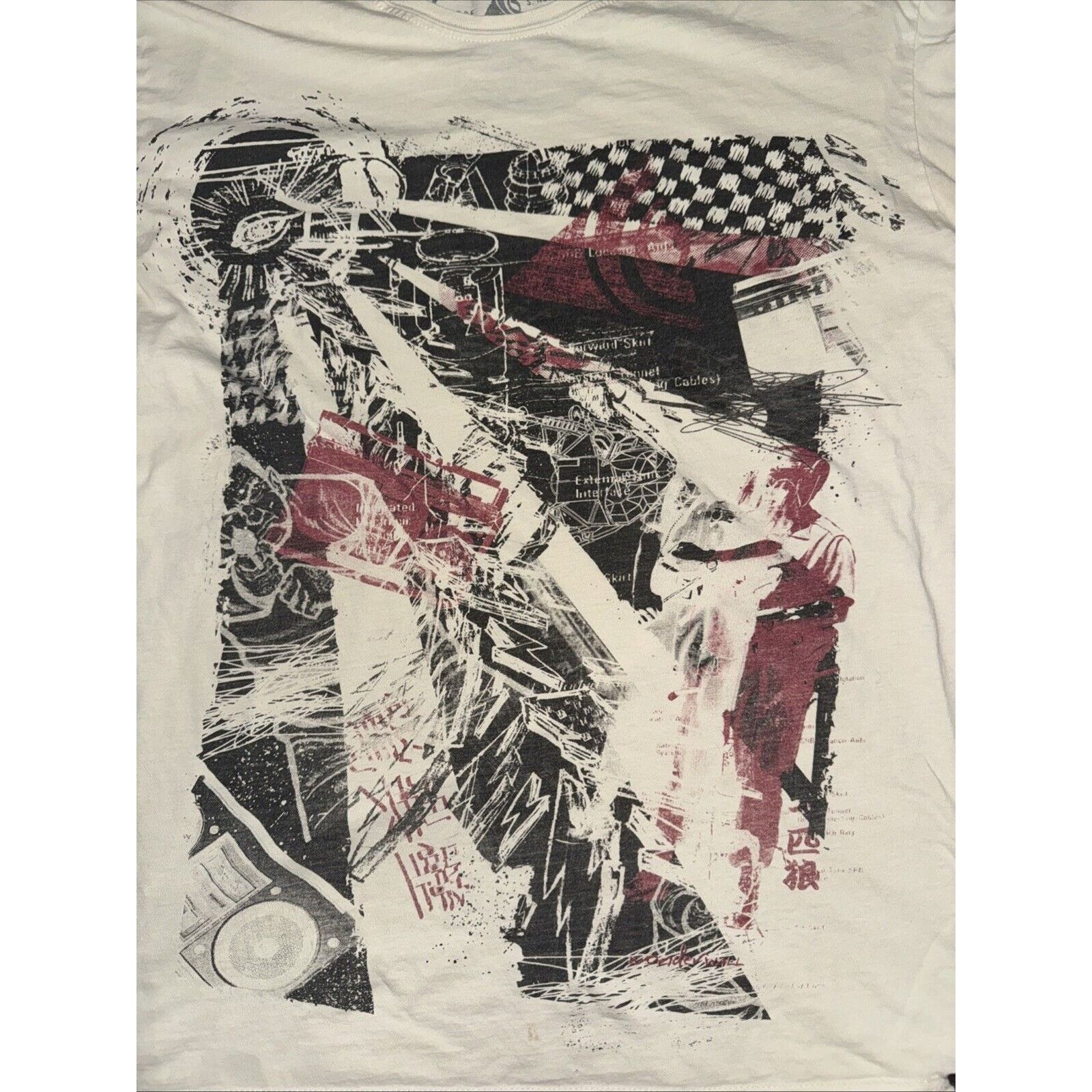 Vintage Wonder Wall Surf Utility T-Shirt Tan Large 21x26 Size US L / EU 52-54 / 3 - 2 Thumbnail