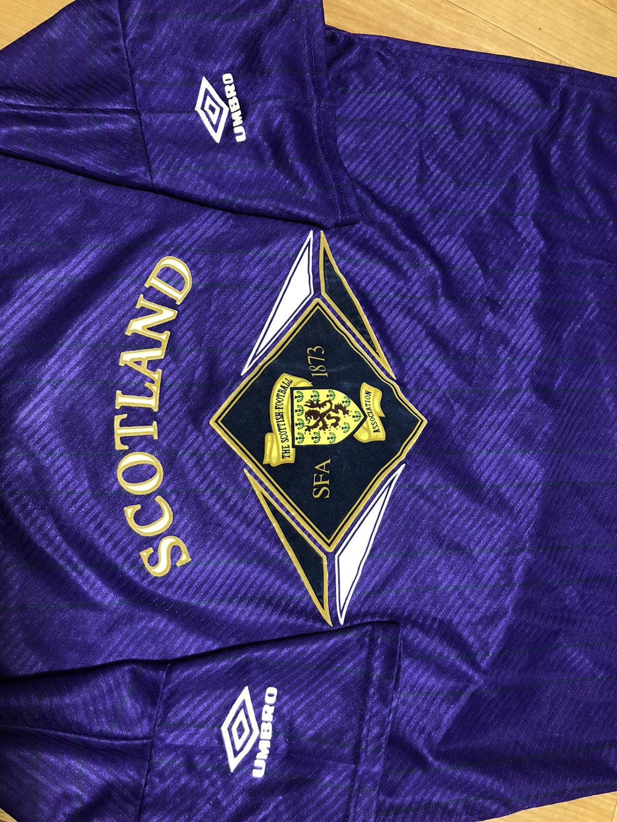 Umbro × Vintage Scotland 1994/1995 Training Football Vintage Shirt Size US L / EU 52-54 / 3 - 2 Thumbnail