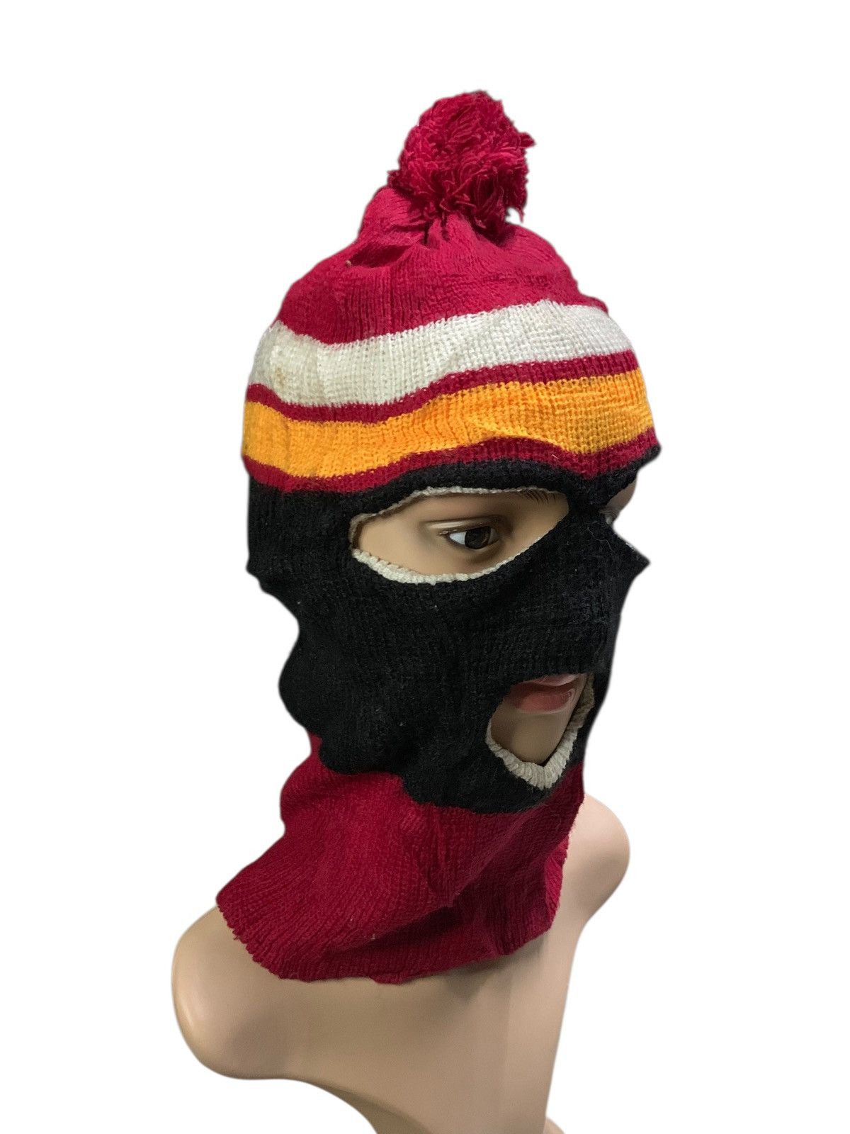 Japanese Brand × Kapital × Vintage Japanese Style Balaclava Masked Knitt Beanie Size ONE SIZE - 4 Thumbnail