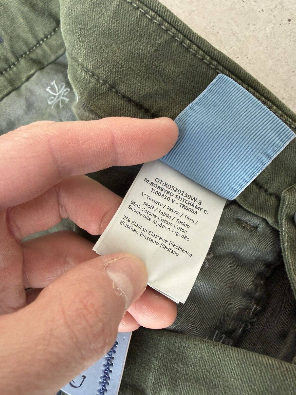 Jacob Cohen JACOB COHEN Comfort Bobby Chino Pants Size US 33 - 8 Thumbnail