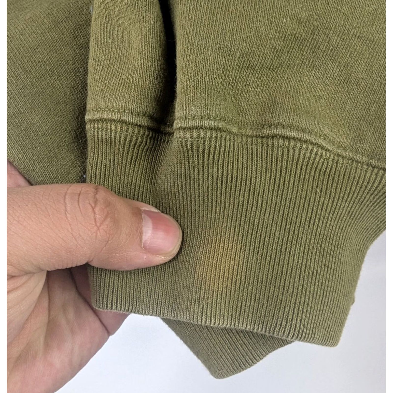 Market MARKET Hoodie Mens Large Pullover Olive Green Graphic Print Sweater Streetwear Hip Hop Designer Size US L / EU 52-54 / 3 - 6 Thumbnail