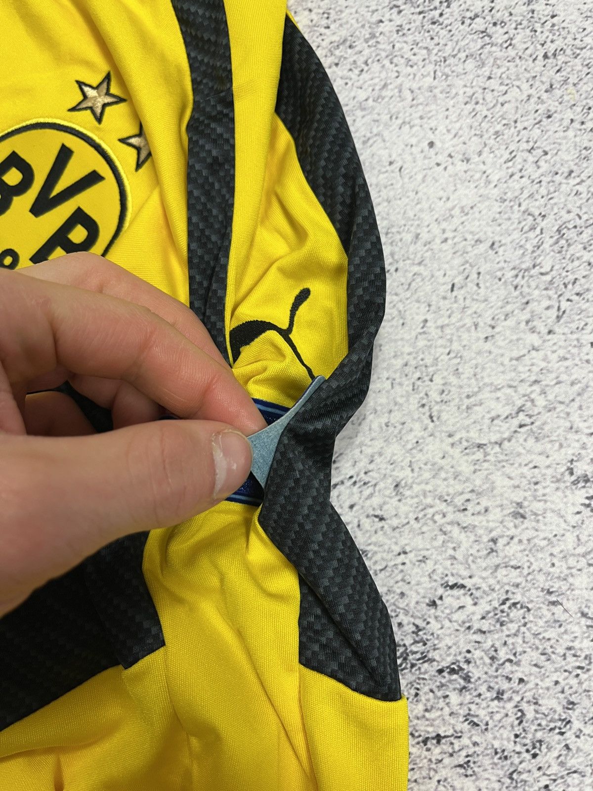 Puma Borussia Dortmund 2016 #5 Bartra Soccer Long Sleeve Jersey Size US L / EU 52-54 / 3 - 8 Thumbnail
