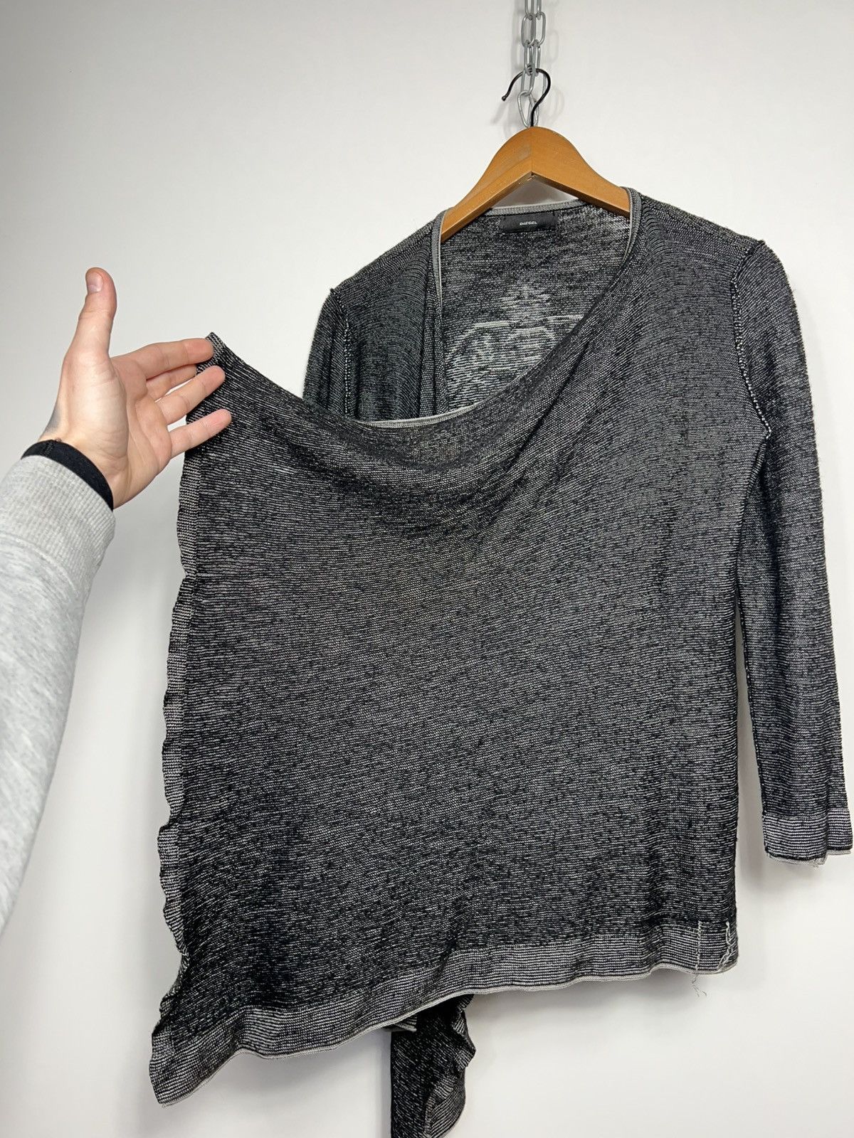 Diesel Vintage Diesel Wool Crunge Cardigan Long Sleeve Size S / US 4 / IT 40 - 12 Thumbnail