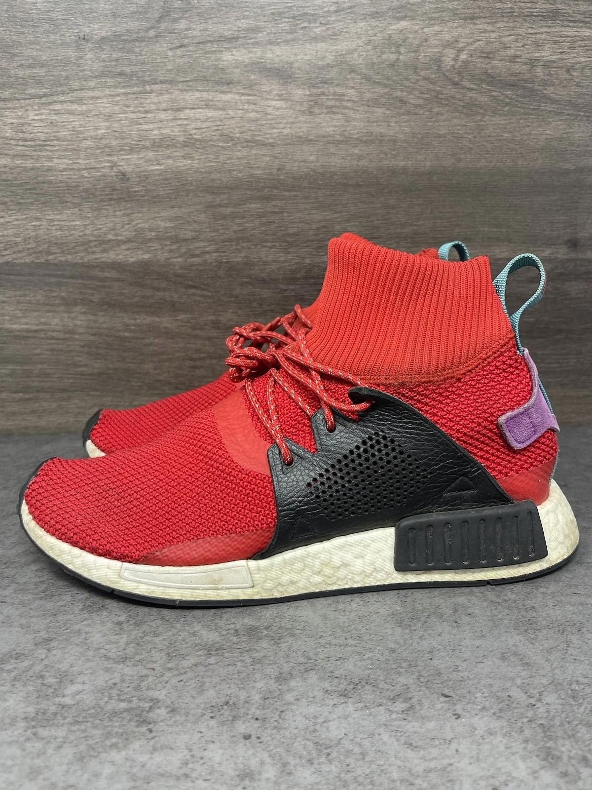 Adidas Adidas NMD XR1 Shoes Mens Size 10 Red Running Sneakers Size US 10 / EU 43 - 1 Thumbnail