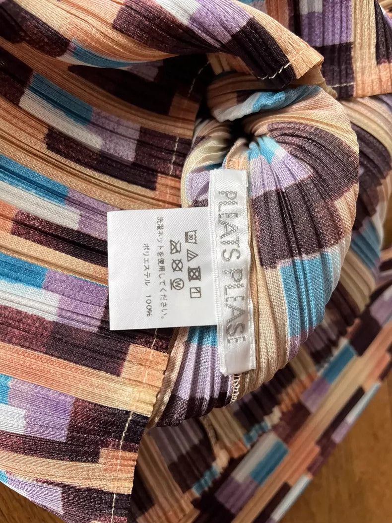 Issey Miyake Issey Miyake size:3 Long sleeves with yellow and blue Mosa Size S / US 4 / IT 40 - 3 Thumbnail