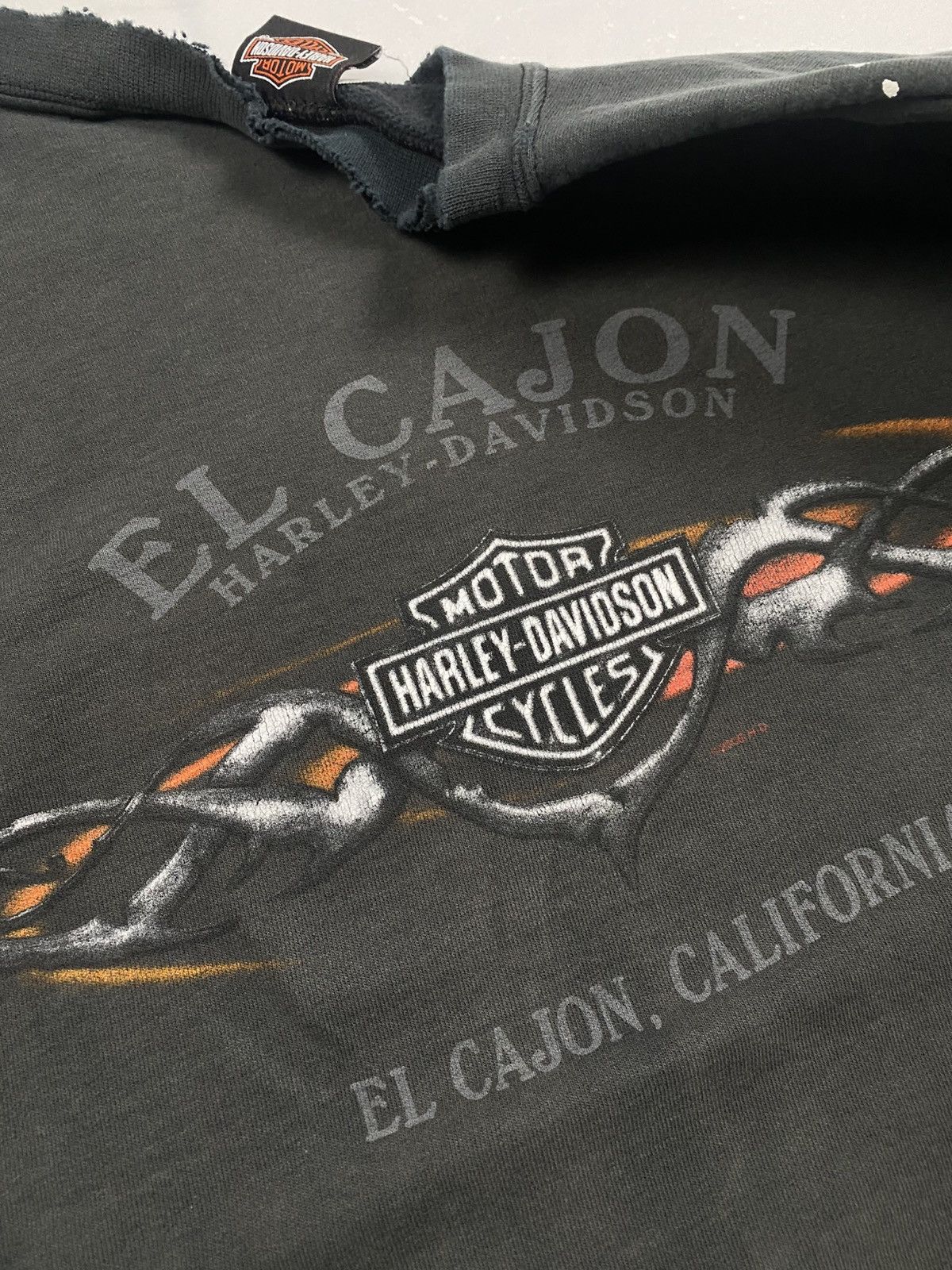 Harley Davidson Grail Vintage y2k 2006 Harley Davidson El Cajon Distressed Size US M / EU 48-50 / 2 - 6 Thumbnail