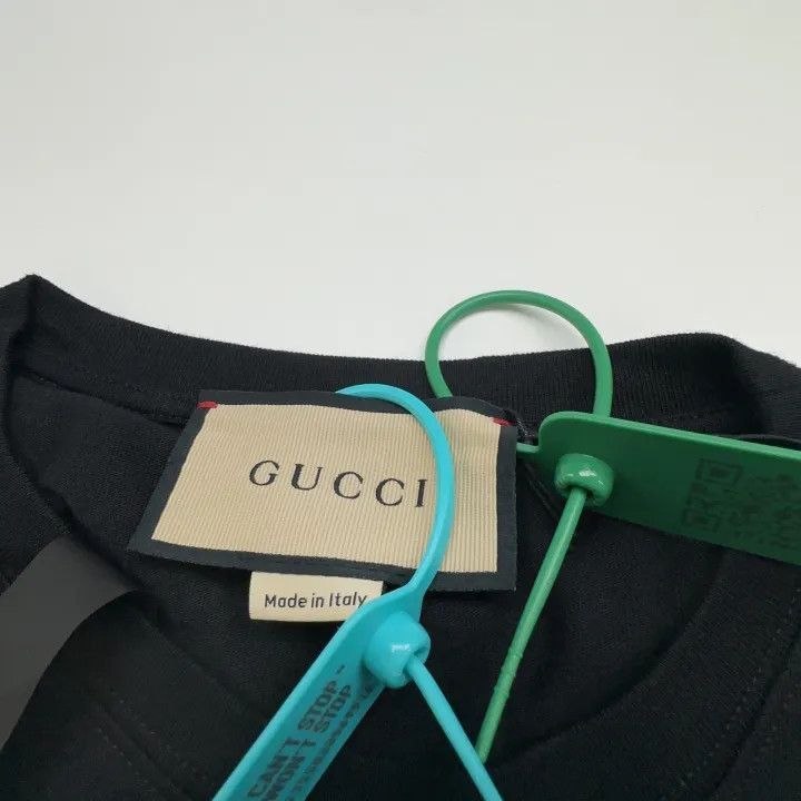 Gucci Gucci Gucci SS24 Logo Print Casual T-Shirt -2506 Size US L / EU 52-54 / 3 - 3 Thumbnail