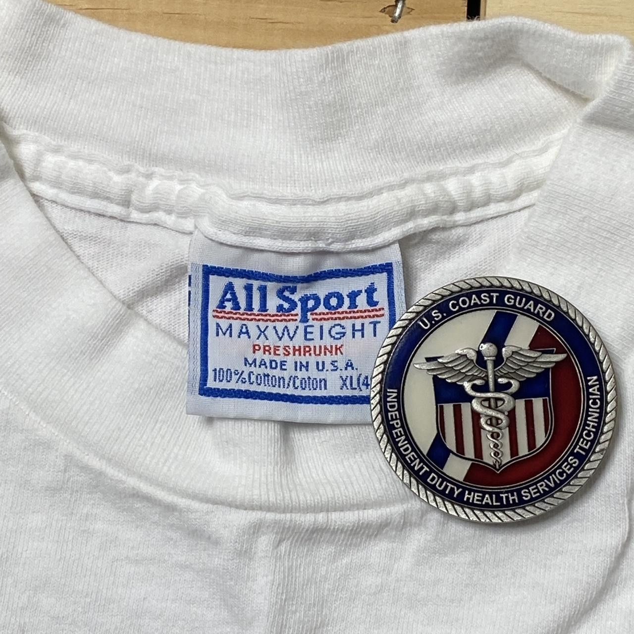 All Sport Vintage MSDN Microsoft White Tech Tee Size XL Size US XL / EU 56 / 4 - 5 Thumbnail