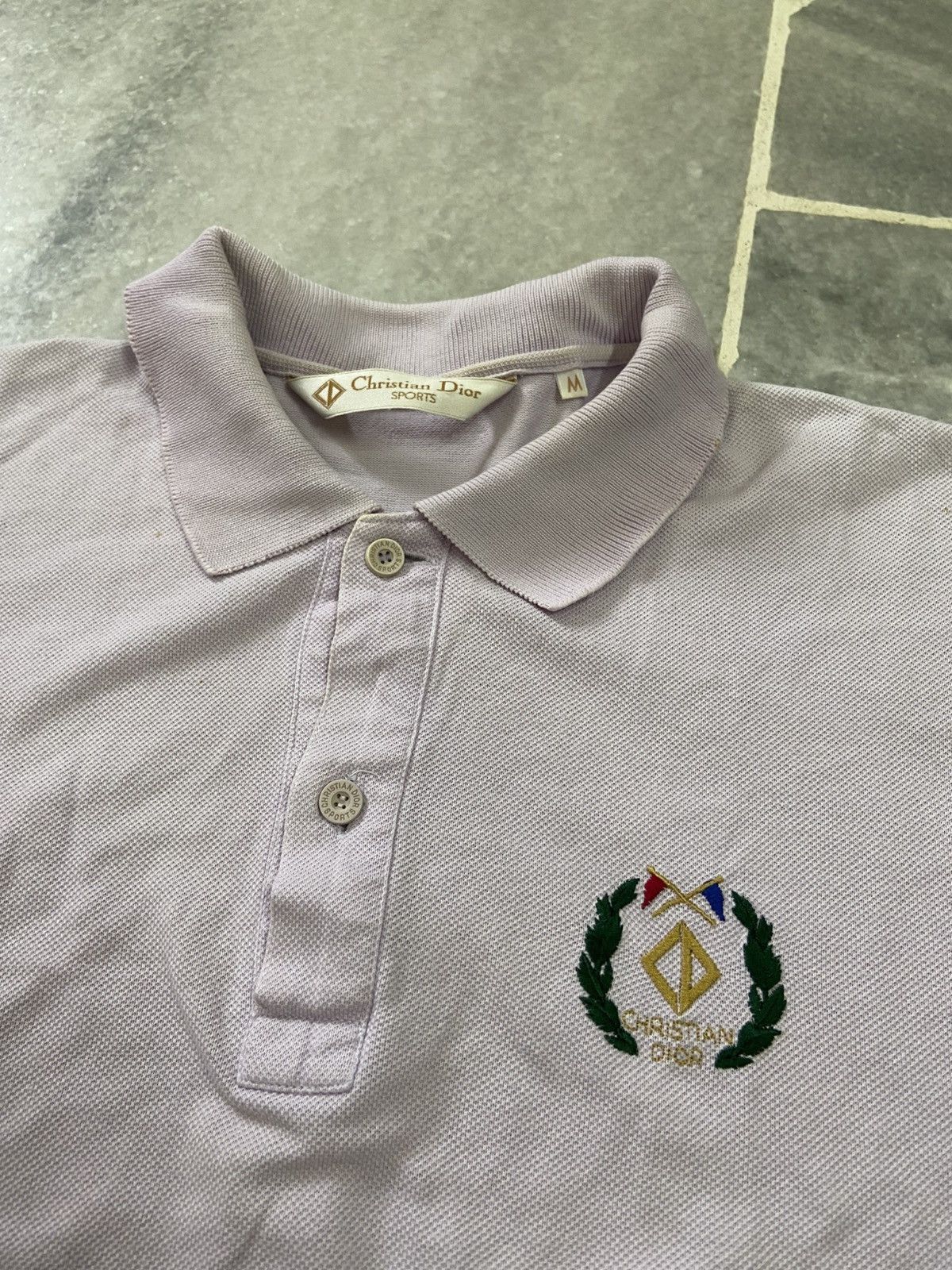 Dior Christian Dior polo shirt t-shirt tee CD Logo Size US M / EU 48-50 / 2 - 6 Thumbnail