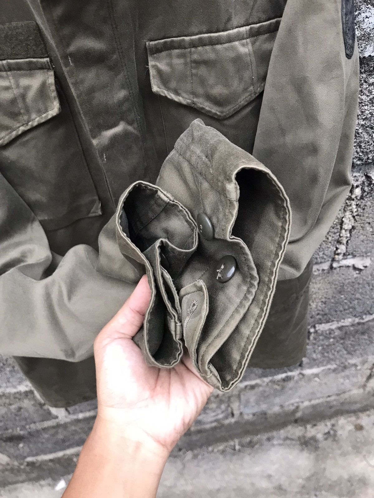 Vintage ⚡️Bundeswehr M-65 Vintage Army Litto Wein HBA 1985 Size US M / EU 48-50 / 2 - 9 Thumbnail