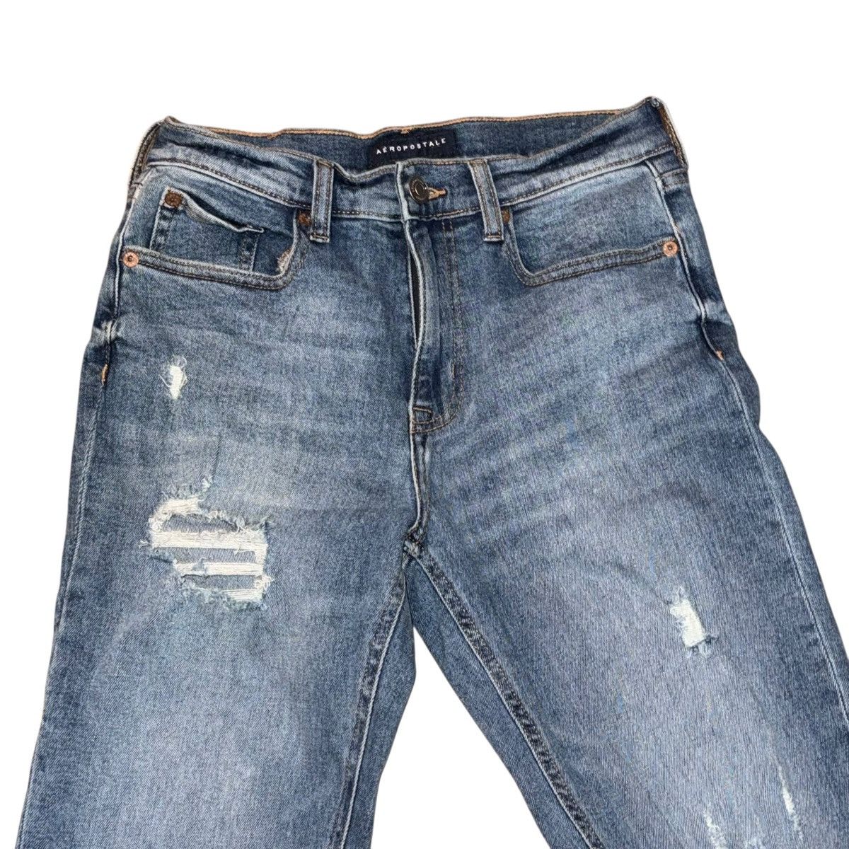 Aeropostale Aeropostale distressed Stretch Mom jeans Size 27" / US 4 / IT 40 - 3 Thumbnail