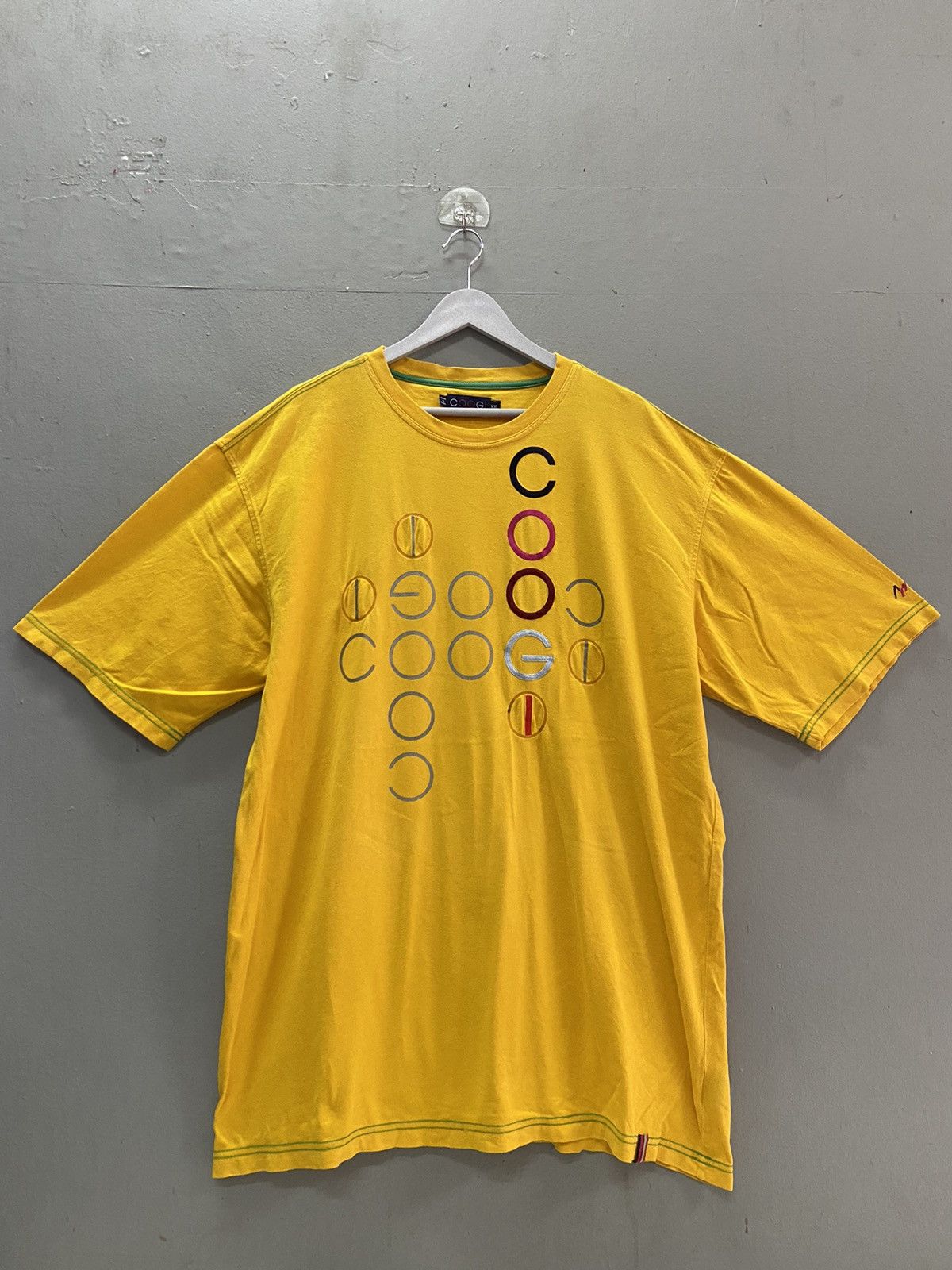 Coogi COOGI PUZZLE SPELLOUT OVERSIZED TEE SHIRT Size US XXL / EU 58 / 5 - 1 Thumbnail