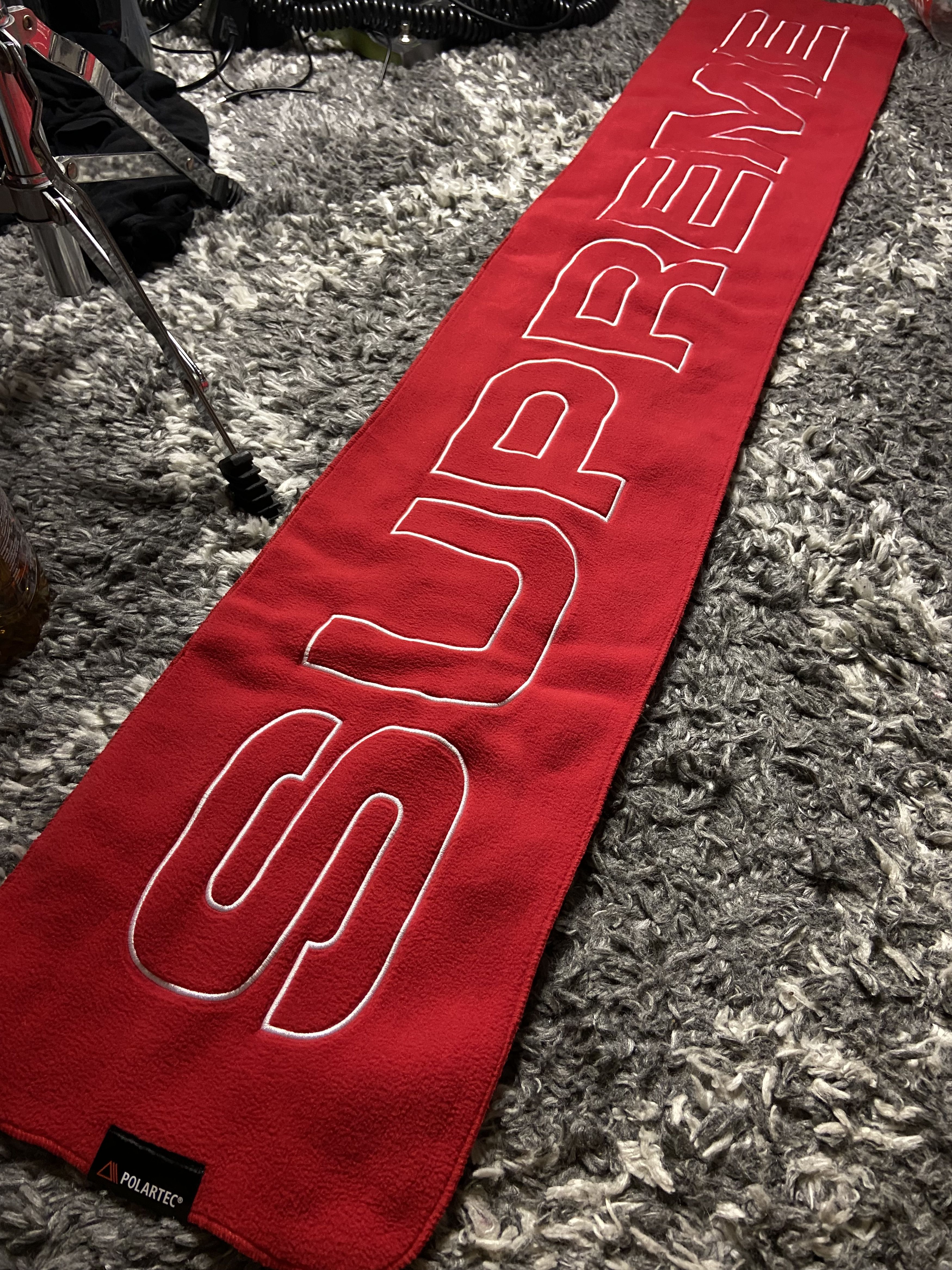 Supreme Supreme Logo Repeat Scarf | Grailed