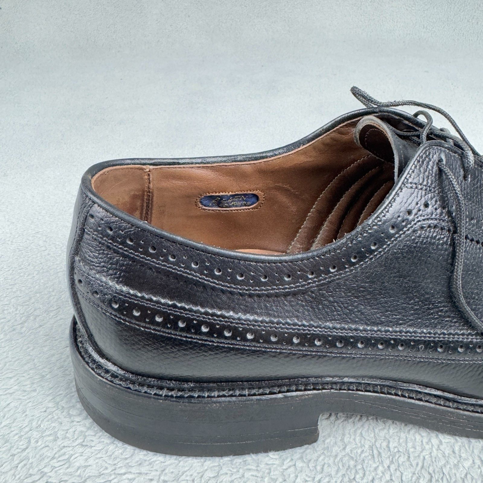Allen Edmonds Allen Edmonds MacNeil Black Pebble Grain Longwing USA 9D Size US 9 / EU 42 - 10 Thumbnail