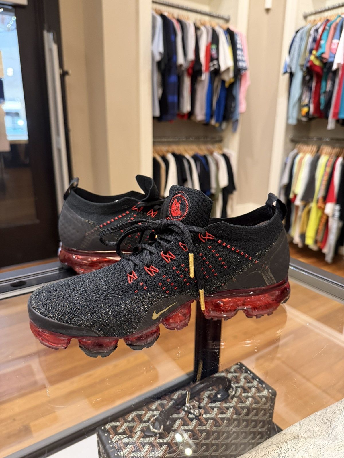 Nike Nike Air VaporMax Flyknit 3 ‘Chinese New Year (2019)’ Size US 9.5 / EU 42-43 - 3 Thumbnail