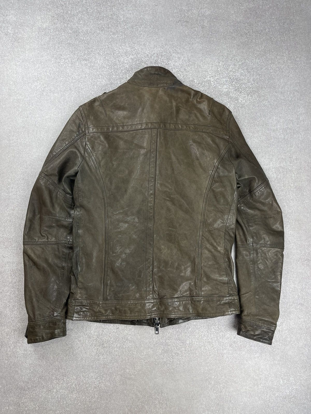 Allsaints Allsaints Spitalfields Leather Jacket Men’s Size S Size US S / EU 44-46 / 1 - 12 Thumbnail