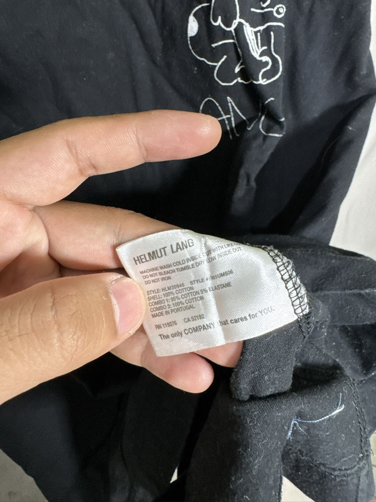 Helmut Lang Helmut Lang Doll Tee Size US XL / EU 56 / 4 - 5 Thumbnail
