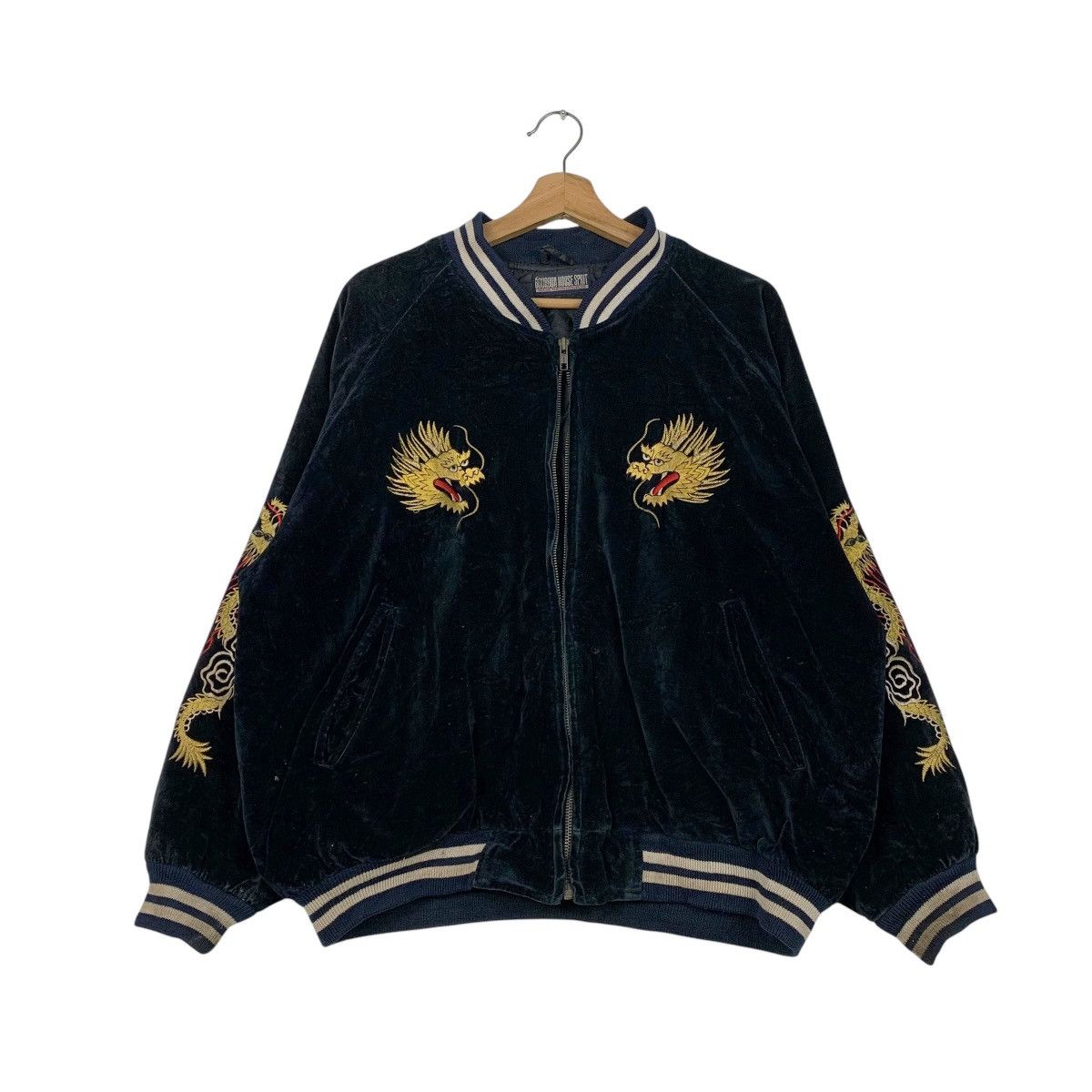 Japanese Brand Japanese Brand Velvet Dragon Sukajan Jacket Size US M / EU 48-50 / 2 - 1 Thumbnail