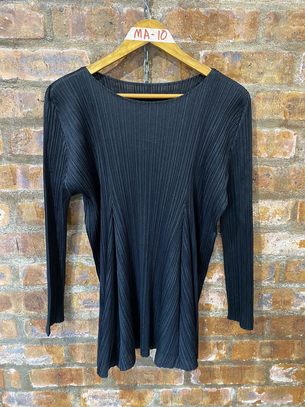 Pleats Please Issey Miyake 2000s Superblack Size M / US 6-8 / IT 42-44 - 2 Thumbnail