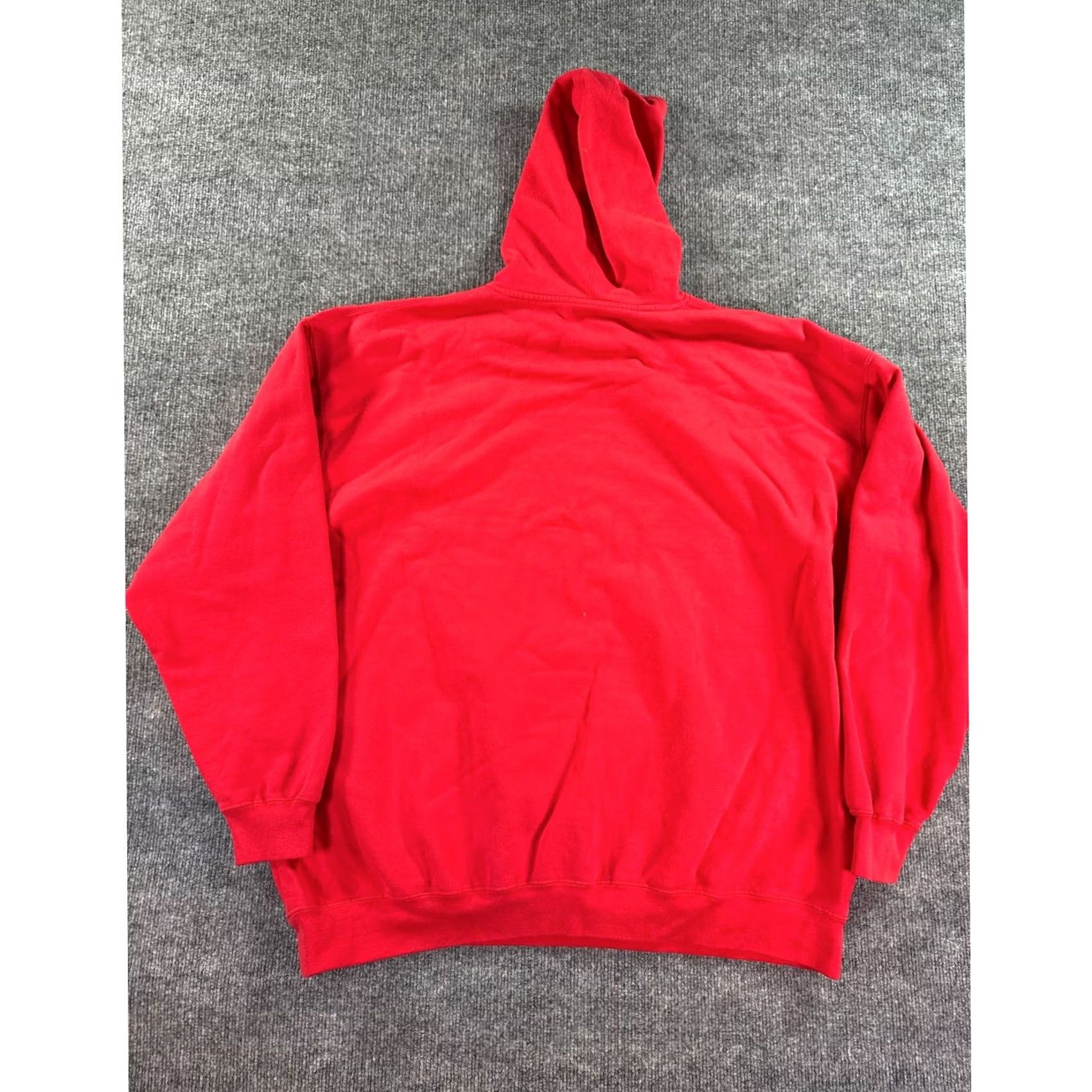 Vintage NCAA VF Imagewear Ohio State Buckeyes Hoodie Mens XL Red Embroidered Sweatshirt Pullover Fleece Graphic Print Kangaroo Pocket Size US XL / EU 56 / 4 - 6 Thumbnail