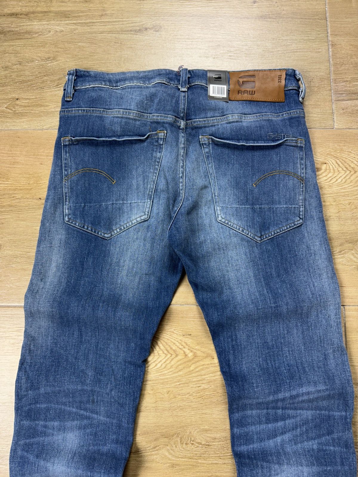 G-Star NEW🏷️ G-Star Raw 3301 OT Slim Denim Jeans Size US 32 / EU 48 - 8 Thumbnail