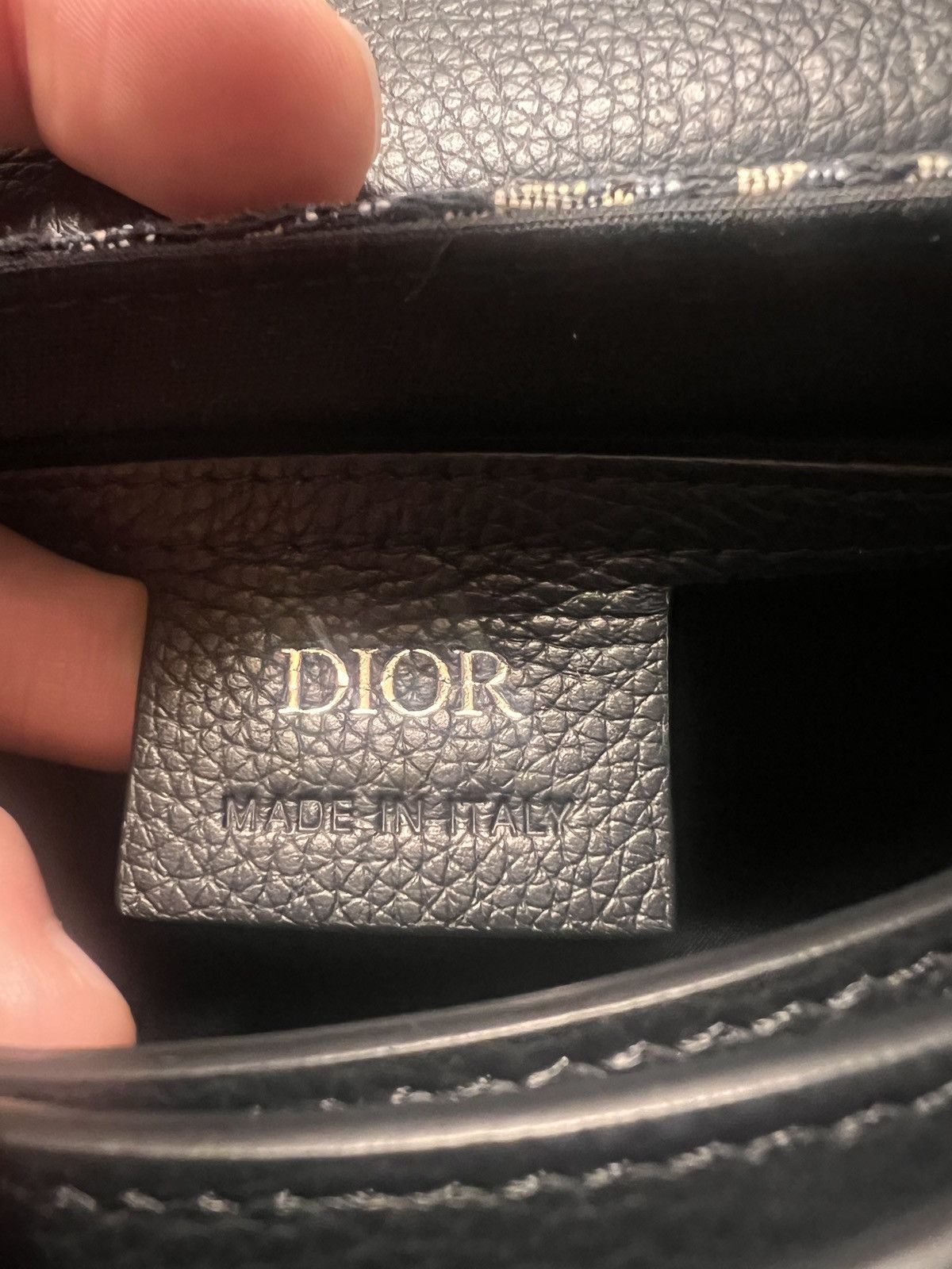 Dior Mini Saddle Messenger Bag with Flap Size ONE SIZE - 9 Thumbnail