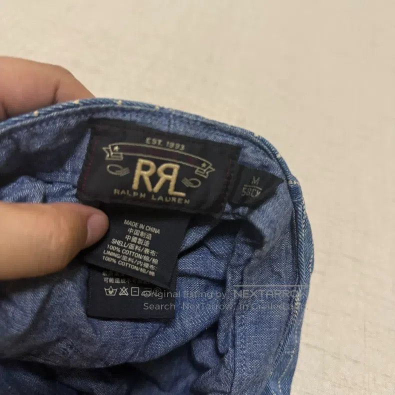 Other RRL Ralph Lauren Old Indigo Wabash Hat Size ONE SIZE - 5 Thumbnail