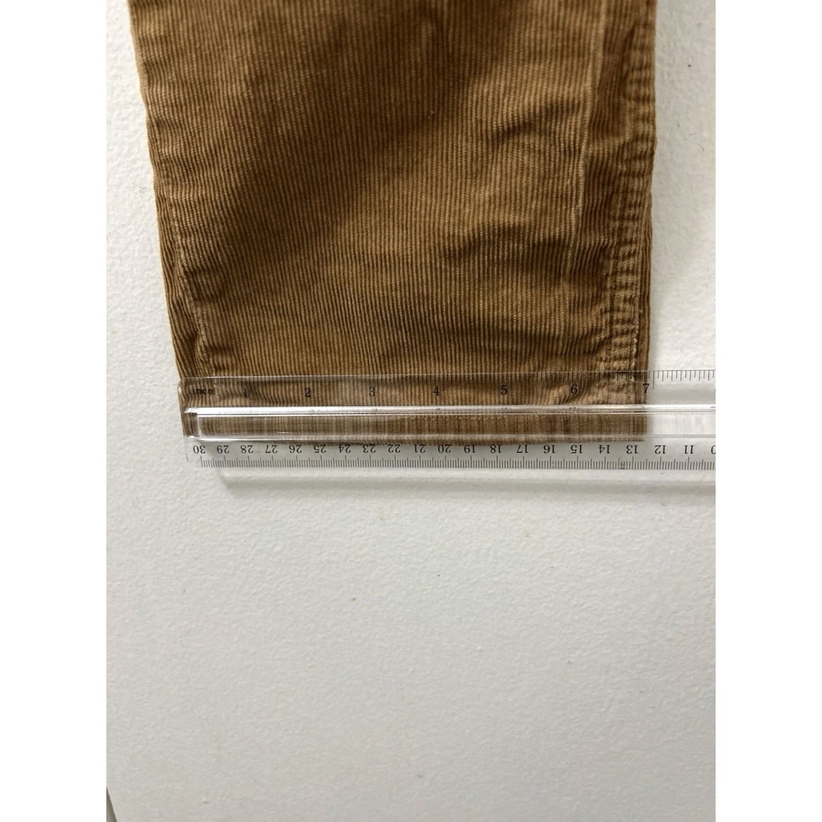 Brooks Brothers Brooks Brothers Red Fleece Corduroy Pants Slim Men 32x30 Brown Stretch Chino Casual Business Mens Pants Size US 32 / EU 48 - 5 Thumbnail