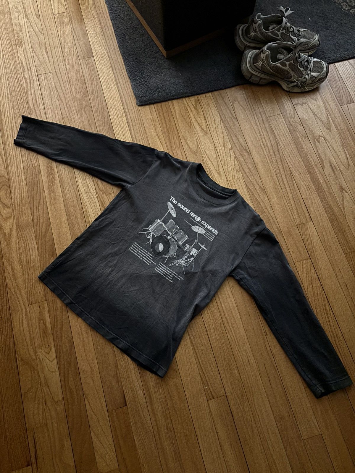 Vintage sunfaded vintage long sleeve Size US M / EU 48-50 / 2 - 1 Thumbnail
