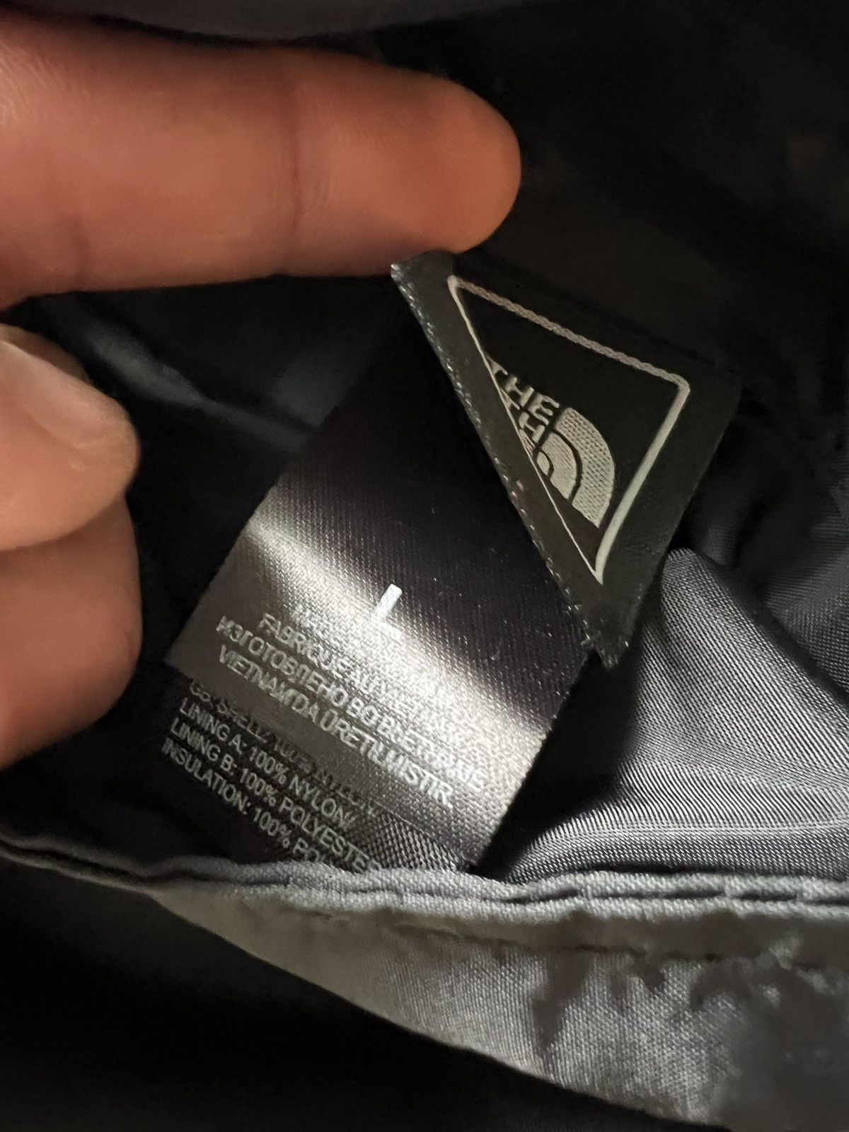 The North Face Vintage The North Face Shell Jacket Reversible S12 Black Size US XL / EU 56 / 4 - 11 Thumbnail