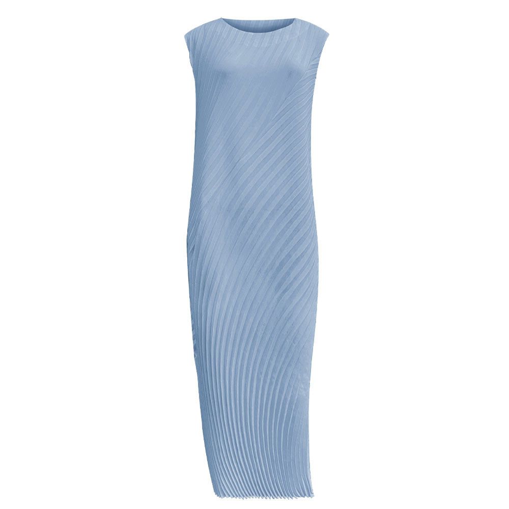 Japanese Brand sleeveless pleated dress Size ONE SIZE - 4 Thumbnail