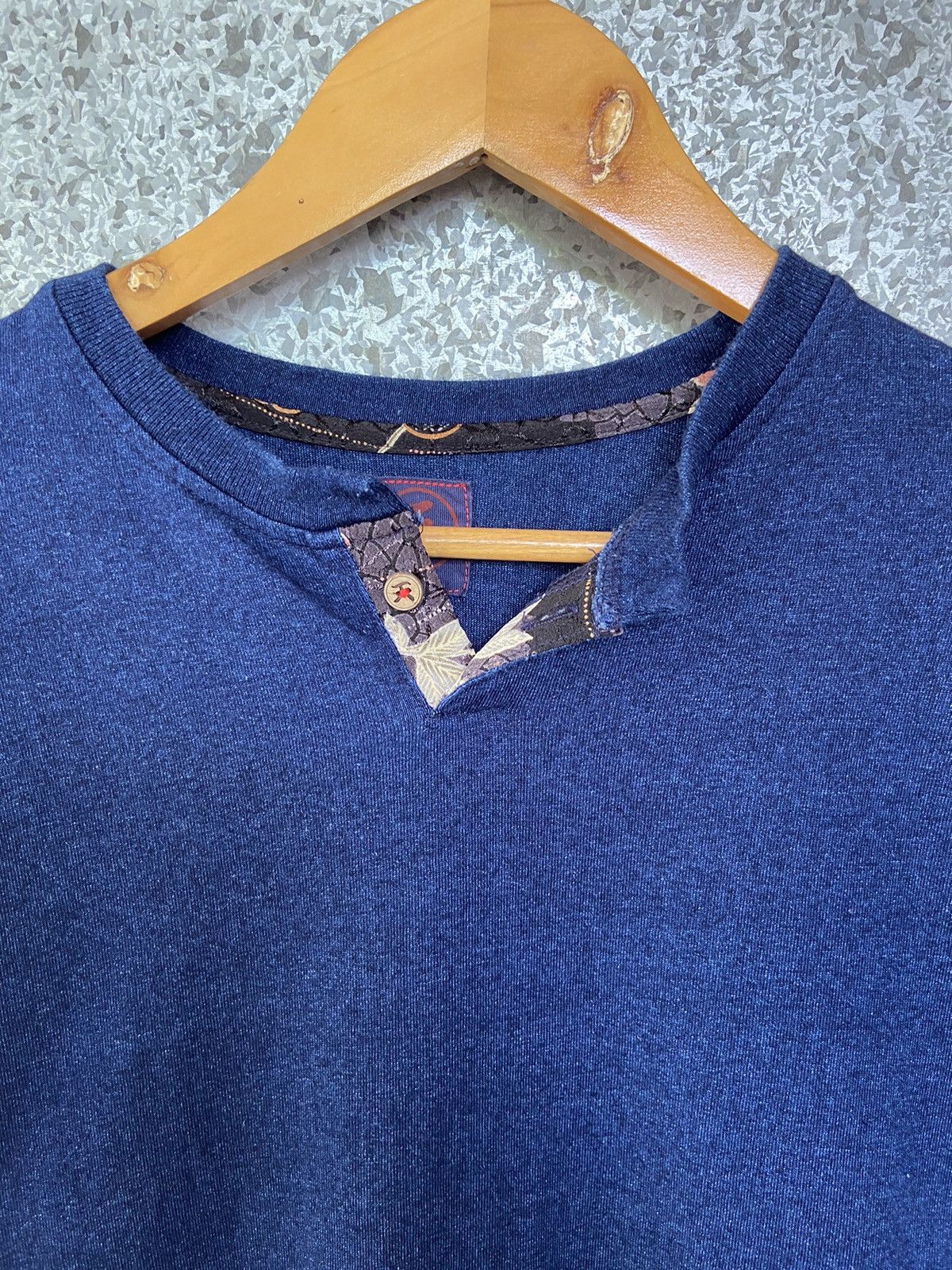 Blue Blue Japan 🔥 Blue Blue Japan long Sleeve t shirt lgb Size US S / EU 44-46 / 1 - 4 Thumbnail