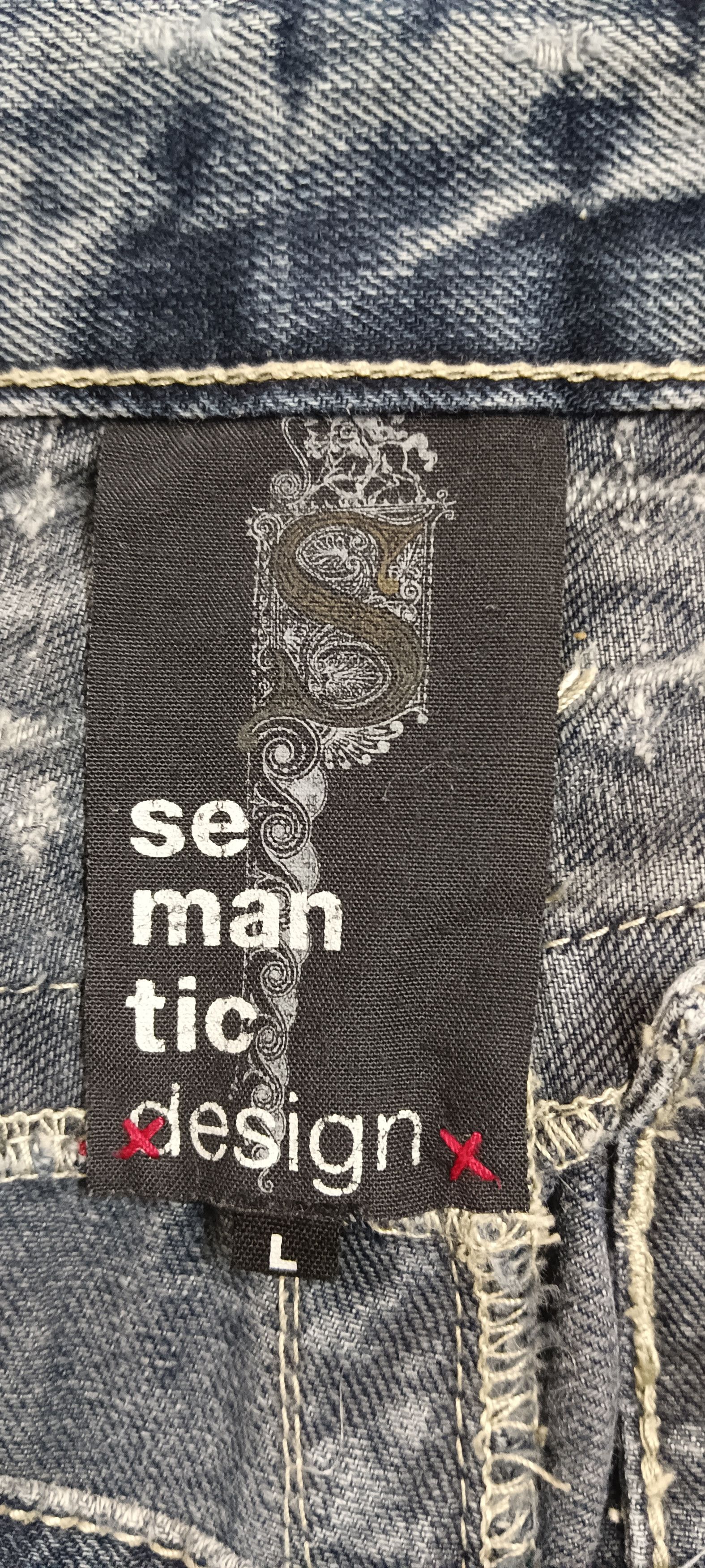 semanticdesign 🔥Semantic Design🔥 Thrasher Distressed Denim Size US 31 - 12 Thumbnail
