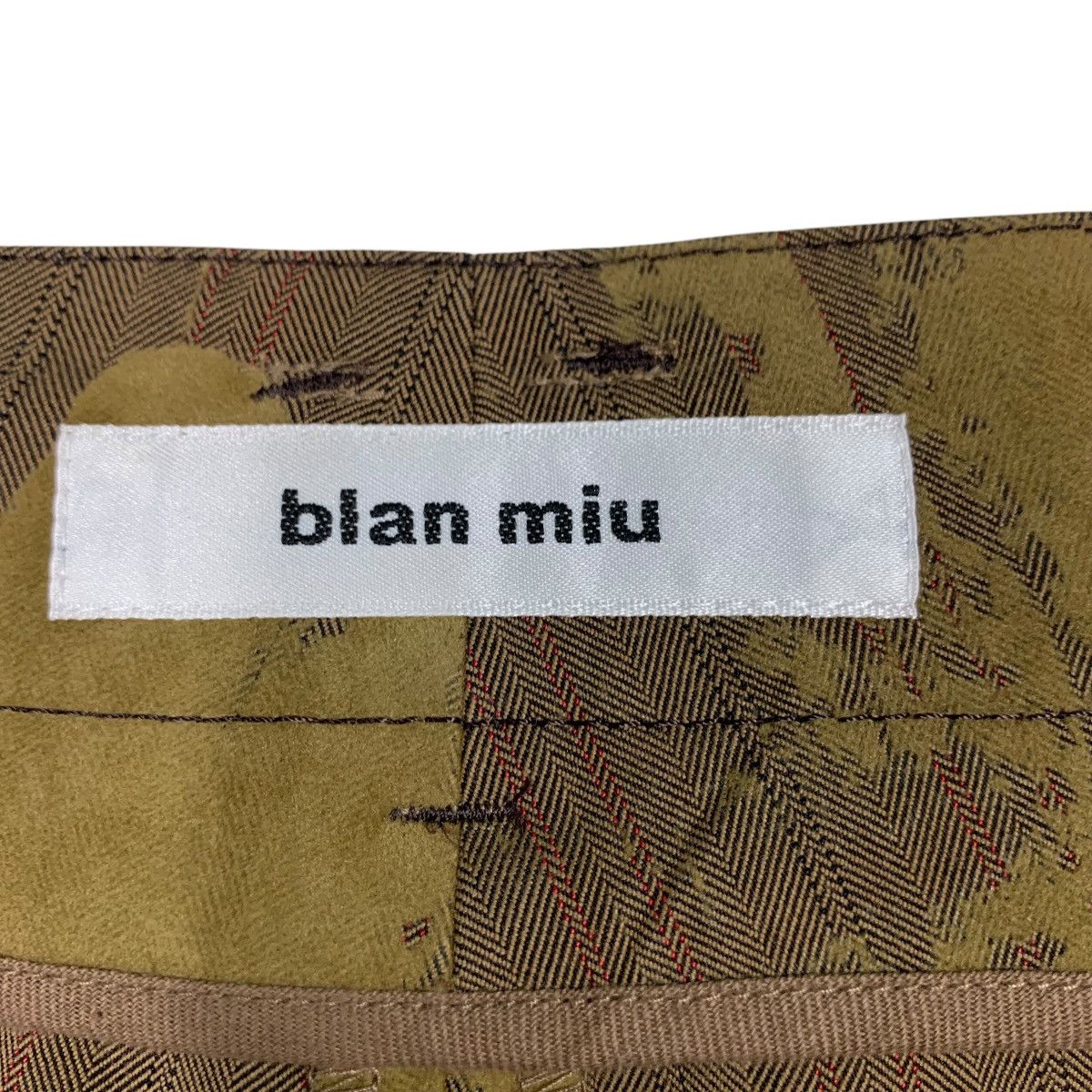 Japanese Brand BLAN MIU Pant #2343-C105 Size 28" / US 6 / IT 42 - 14 Thumbnail