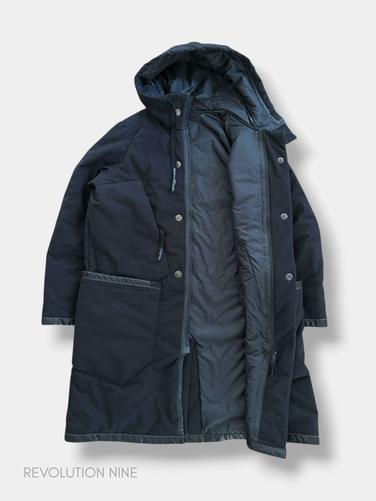 Isaac Sellam Experience Isaac Sellam FW25 press stud fastening padded parka jacket Size US M / EU 48-50 / 2 - 2 Thumbnail