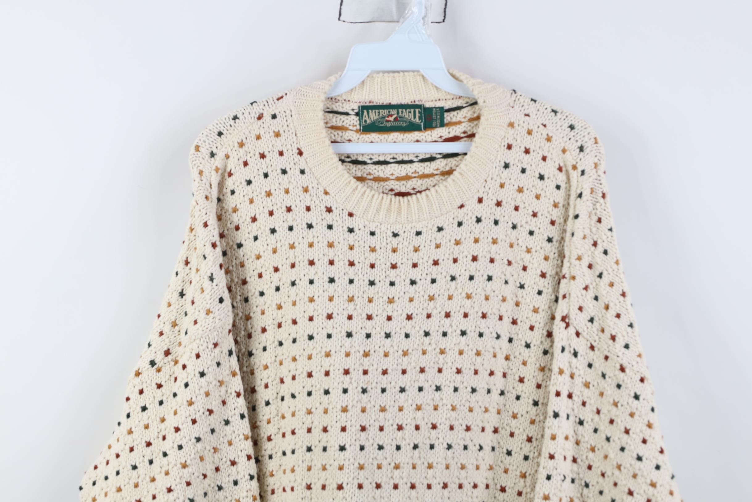 American Eagle Outfitters Vintage 90s American Eagle Outfitters Knit Sweater USA Size US L / EU 52-54 / 3 - 2 Thumbnail