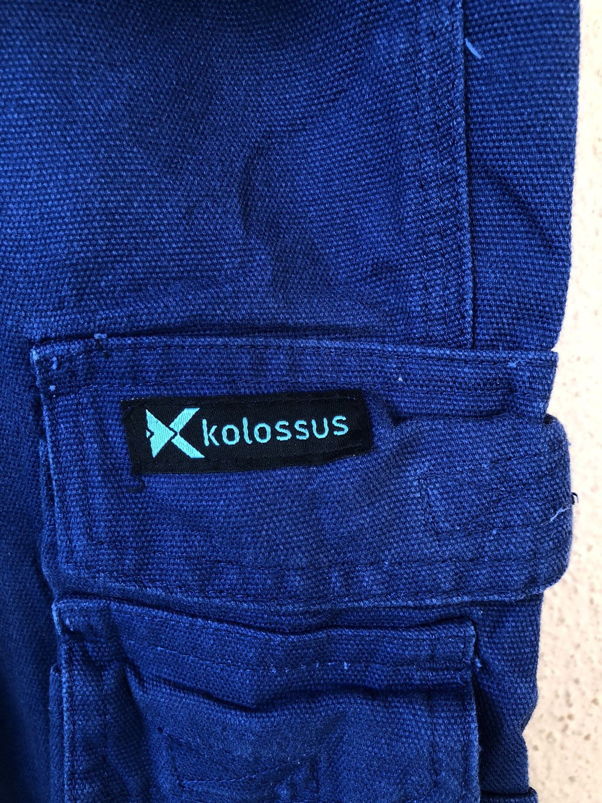 Japanese Brand × Vintage Vintage Kolossus Workwear Cargo Pant Size US 37 - 13 Thumbnail