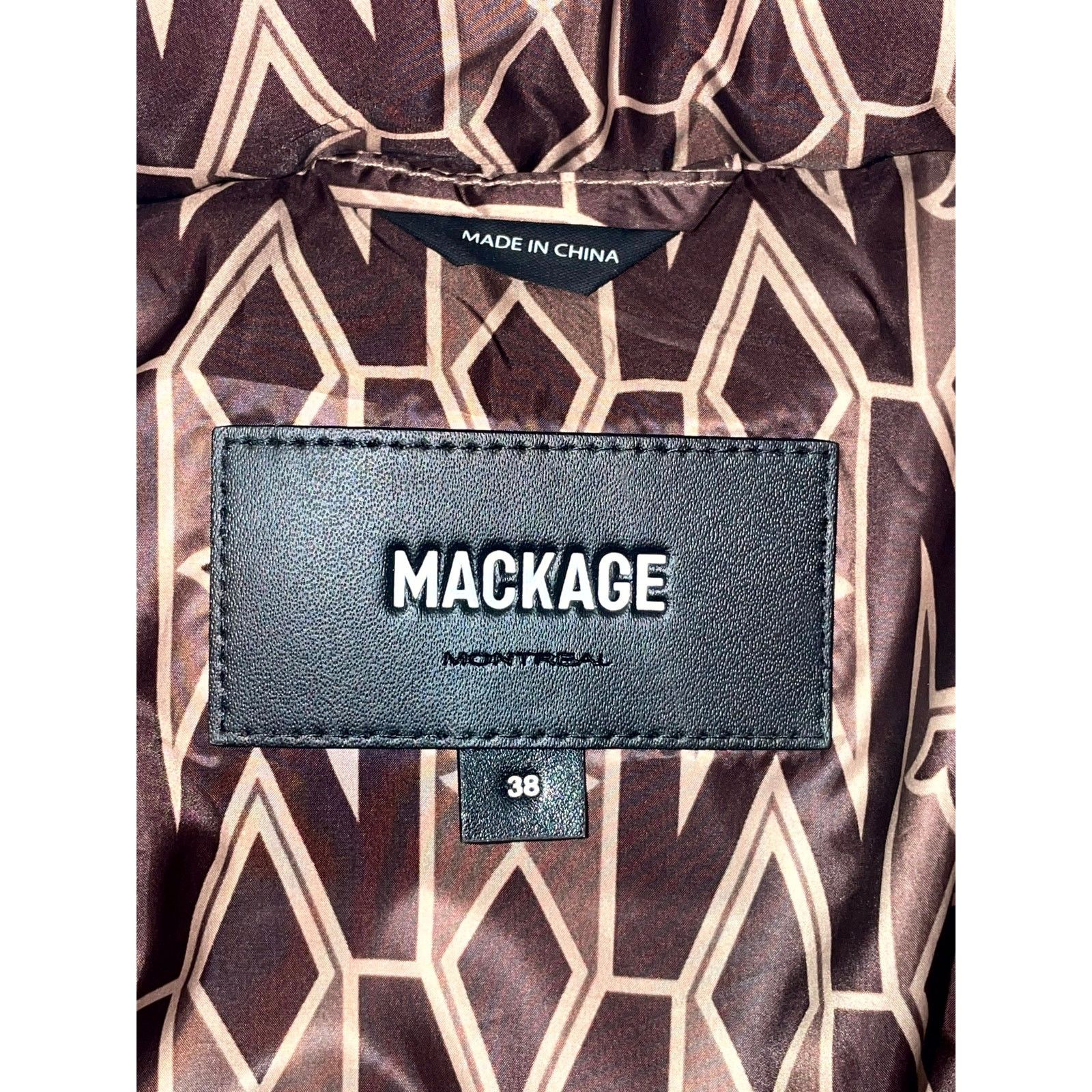 Mackage Mackage Monogram Brown Puffer Vest Size US S / EU 44-46 / 1 - 16 Thumbnail