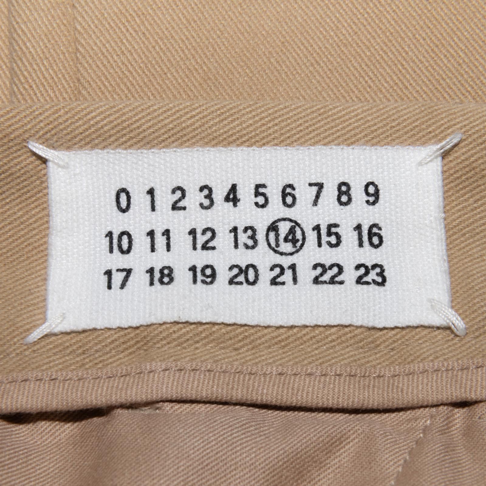Maison Margiela Maison Margiela 14 Men's Beige Work Pants Size US 30 / EU 46 - 3 Thumbnail
